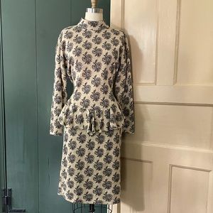 Adrienne Vittadini Vintage Lambs-wool Wiggle Dress